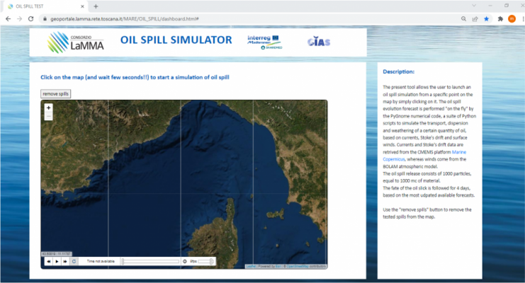 oil spill web